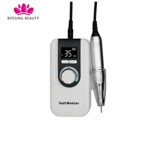 Nail Drill 35000 RPM Low Vibration Portable Nail Grind Rechargeable Nail Drill Machine