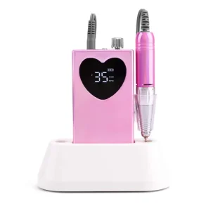 Nail Drill 35000 RPM Rechargeable Electric E File Nail Drill Manicure Machine Polisher Tools