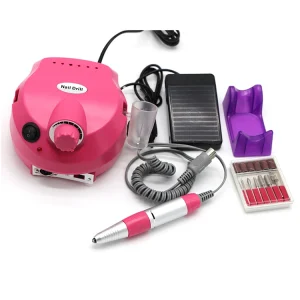 Nail Drill Electric Nail Drill Manicure Machine Apparatus for Manicure Pedicure Nail File Tools Drill Polish Plastic EU