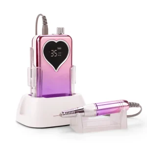 Nail Drill Machine 35000rpm Drill Bit Set For Manicure Pedicure Salon Beauty Rechargeable Electric Nail Drill