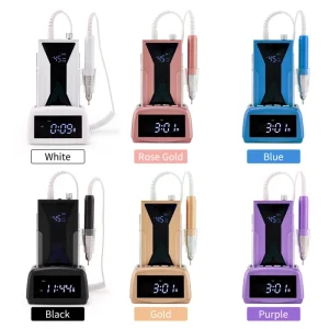 Nail Drill Machine 45000 Rpm 85w Brushless Rechargeable Portable Electric Nail Drill Machine