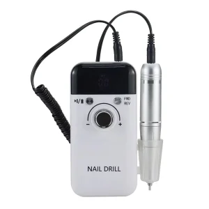 Nail Drill Machine V6 45000 RPM Wireless Polisher Strong Powerful Electric Nail Drill