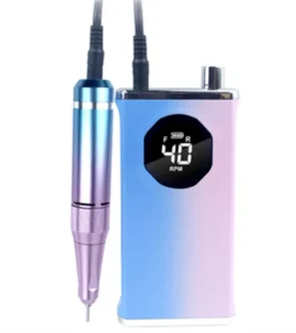 Nail Drill Professional Kit Electric Nail File Drills Machine Portable Rechargeable