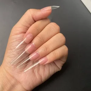 Nail Extension Soft Gel Full Cover Long Press on False Nails Medium Coffin