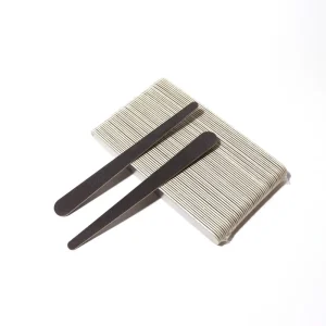 Nail File Emery Double Sided Promotional 100 180 180 240 Grit Water Drop Shape Manicure File for Natural Nails