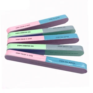 Nail File Seven Sided Polishing Tools Manicure Pedicure Professional Files Nail Art Sanding Buffer Block Nail Tools