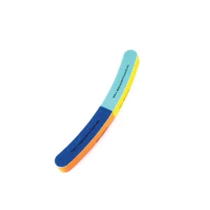 Nail File for 7 Sides Eva Foam Board Nail Buffer Block Printed Banana Shape Grit Nail File