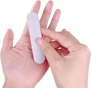Nail Files (50 Pack) 3.6 Inches Emery Board Nail Files for Acrylic and Natural Nails 100 180 Grit Small Double Sided Files