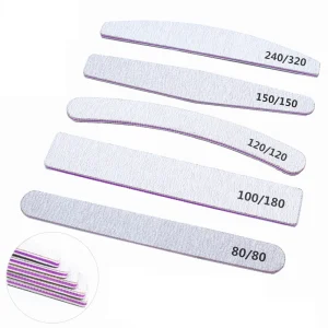 Nail Files Custom logo Mini Nail File and Buffer Abrasive Paper for Nail Files