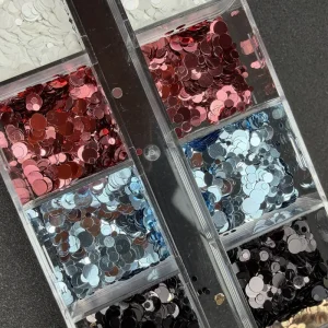 Nail Glitter Mixes Hexagon Sparkle Slices Paillette Decoration 3D Manicure Accessory Opal Sequins Nail Glitter Sequins
