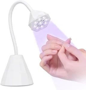 Nail Lamp Rechargeable UV Light for Gel Nails Cordless Salon Manicure