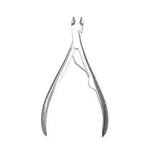 Nail Manicure Cuticle Scissors Clippers Stainless Steel Pedicure Cutters Tool with Straight Blade Dead Skin Remover Trimmer