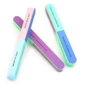Nail Polish Buffer Nail Art Sanding Files Buffer Block Manicure Pedicure Tools Sand Surface Sponge Nail File