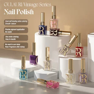 Nail Polish Long Lasting Air Dry Nail Polish No Need to Cure Smooth Texture After Drying With Rose Fragrance