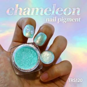 Nail Polish Multichrome Pigment Synthetic Iron Oxide Iridescent Aurora Opal Shift Optical Candy Chameleon Effect Super Chrome