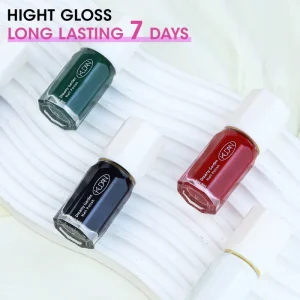 Nail Polish Set No-bake Quick Dry Kids Paint Nail Polish Brightening Glitter Non-toxic Breathable Nail Polish