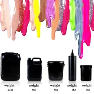 Nail Polishes KG Package Soak Off Uv Glitter Gel Polish
