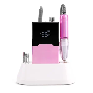 Nail Polishing Sander Drill Bit Instrument Portable Electric Nail Drill Machine Rechargeable Cordless Manicure Pedicure Set