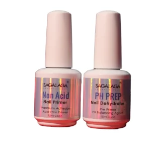 Nail Prep Dehydrate Primer UV Gel Nail Supplies Custom Non Acid Non Toxic Fast Drying Eco Friendly
