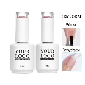 Nail Prep Dehydrator and Nail Primer X strength No Burn Non Acid Protein Bond Primer for Acrylic Powder and UV Gel Nail Polish