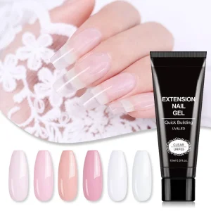 Nail Products Supplies Oem 10pcs lot Poly Gel Polish Set Acrylic Extension Nail Art Gel Starter Kits for