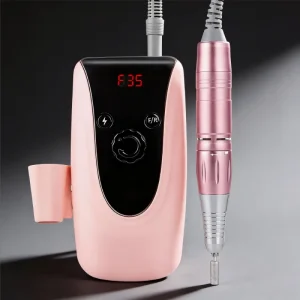 Nail Salon Portable Rechargeable Professional Equipment 35000RPM Electric Nail Drill Machine