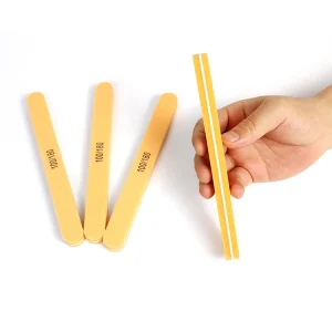 Nail Salon Supplies Sponge Nail File Durable Double sided Nail Buffer Files 100 180