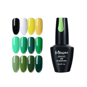 Nail Salon UV LED Gel Polish 192 Colors Soak Off Glue High Quality UV Gel Nail Polish 3 Steps Nail Gel 15ml