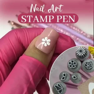 Nail Stamping Pens Kit for Women Nail Art Stamp Pen Set