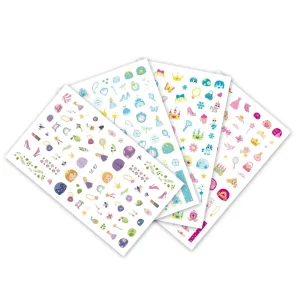 Nail Stickers Nails Art Animal Shape Glow in the dark Stickers for Kids Nail Decorations