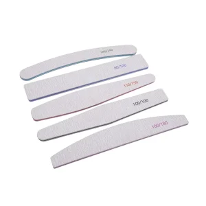Nail Styling Tools Salon Use Professional Reusable Double Sided Emery Board 100 180 Grit Nail Files for Manicure