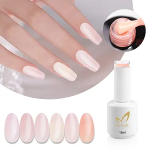 Nail Supplies Jelly Clear Gel Nail Polish Long Lasting and Quick Drying 15ml Nails Polish Gel Jelly