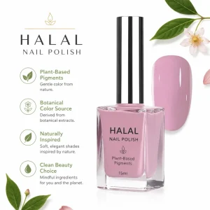 Nail Supplies Water Based and Non Toxic Low Odor Long Lasting Halal Breathable Salon Products Nail Polish