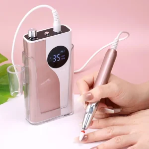 Nail Supply 85W Factory Competitive Price High Speed Professional Electric Nail Drill Machine 35000rpm Portable E File Salon Pro