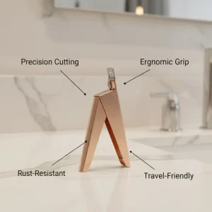 Nail Tip Cutter U Shape False Nail Clipper Professional Manicure Scissors U Shape Nail Cutter