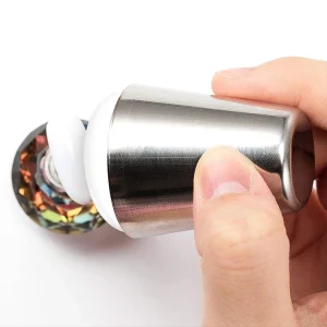 Nail Tool Image Transfer Silicone Nail Stamper Manicure Art Stainless Steel Nail Art Stamper