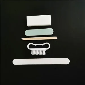 Nail Tools Disposable Pedicure Kit 5 Pcs Washable Double Sided Board Nail Buffer File Mini Nail Shiner Grit 100 180 Brand Jindun