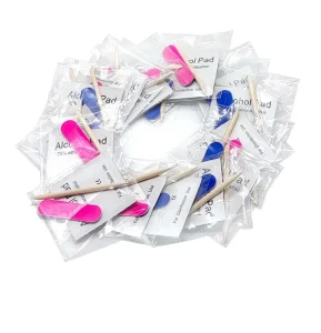 Nail Tools Kit Manicure Nail File Jelly Glue Stick Alcohol Pad For Press On Nails