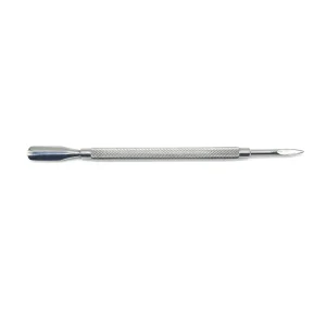 Nail Tools Nail Pusher and Straight Edge Cutter Pusher Double Ended 100% Stainless Steel Cuticle Remover