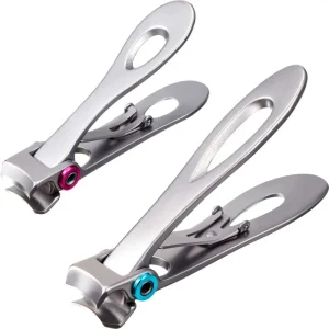 Nail Tools Professional Stainless Steel Makeup & Tools Sets Electric Gunting Kuku Nail Cutter Coupe Ongle Nail Clipper