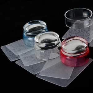 Nail Transfer Stamp Silicone Scraper Nail Printing Special Nail Tool Stamper