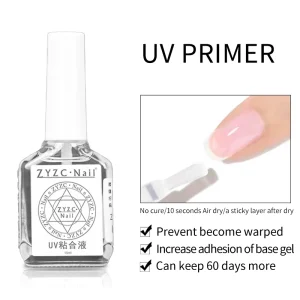 Nail UV Gel Polish Kit LED 30s Curing Time Fast Drying and Non toxic B2 Pre treatment Liquid UV Primer Liquid 15ml