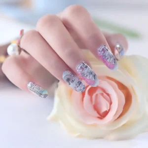 Nail Wraps Stickers Full Self Adhesive Polish Foils Decoration Nail Stickers