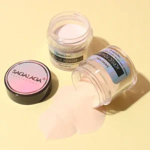 Nails Beauty Rich Pigment Acrylic Powder High Quality Colored Acrylic Nail Powder in Jar Private Label