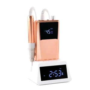 Nails Drill Professional Nail Polishing Manicure Tool Salon Home Rechargeable 45K Electric Nail Drill Machine