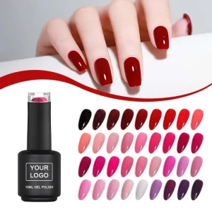 Nails Gel Suppliers New Design Hot Popular Super Black White Solid Gel Polish Uv Gel Nail Regular OEM Private Label