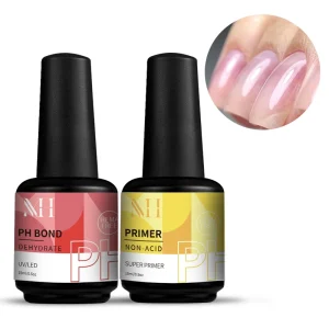 Nails Supplies Salon 15ml No Need Cure Air Dry Ph Bond Nail Prep Dehydrator and Ph Balancing Bond Primer As Base Step