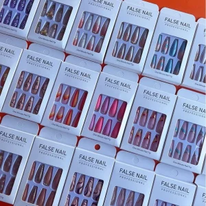 Naixi Nails French Press on Nails ABS Acrylic Artificial Fingernails