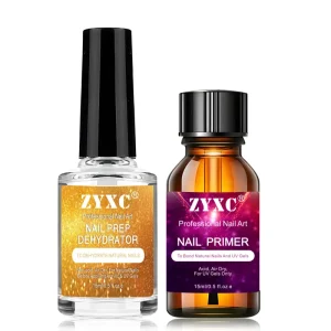 Natural Liquid Water Base UV Gel Nails Art Polish Strengthener Bonder Primer Acid Free Prep Dehydrator LED Cure Bottle Manicure