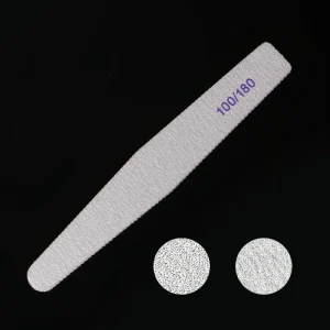 Neissry Factory Nail 100 180 File Buffer Metal Core Professional Cat Scratch Box White Custom Logo Tool
